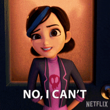 No I Cant Claire Nuñez GIF - No I Cant Claire Nuñez Trollhunters Tales Of Arcadia GIFs