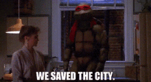 Tmnt Raphael GIF - Tmnt Raphael We Saved The City GIFs