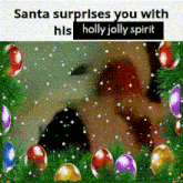 Santa Holly Jolly Spirit GIF - Santa Holly Jolly Spirit Spirit GIFs