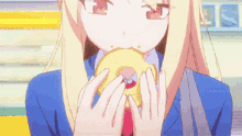 Anime Cute Eating GIF - Anime Cute Eating GIFs