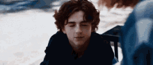 Timothee Chalamet Stare GIF - Timothee Chalamet Stare Watching GIFs