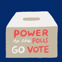 Power To The Polls Power GIF - Power To The Polls Power Voting Polls GIFs