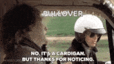 Cardigan Pullover GIF