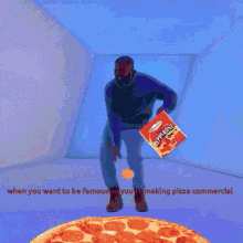 You Used To Call Me On Your Cell Phone Pizza GIF - You Used To Call Me On Your Cell Phone Pizza Drake GIFs