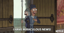 I Have Miraculous News Good News GIF - I Have Miraculous News Good News Incredible News GIFs