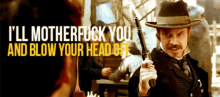 Ill Motherfuck You GIF - Swear Mother Fuck Blow Your Head Off GIFs