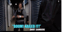 Preview For Brooklyn Nine-nine - Looks Awesome! GIF - Brooklyn Nine Nine Andy Samberg Boom GIFs