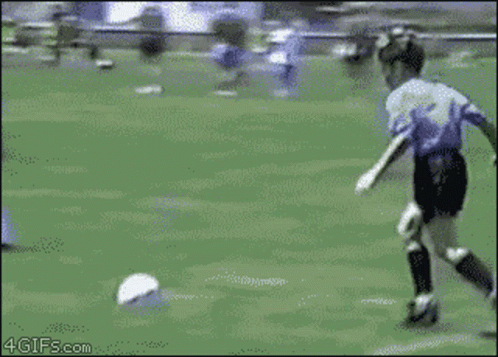 funny soccer player gif