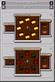 a screenshot of a video game called mixing cauldron 8/13
