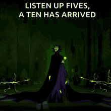 maleficent hands up superpowers