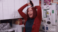 The Office Meredith Palmer GIF - The Office Meredith Palmer Half Shaved Head GIFs