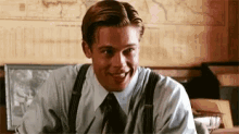 Brad Pitt Smiling GIF - Brad Pitt Smiling GIFs