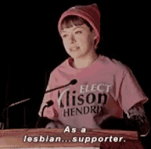 As A Lesbian Lesbian GIF - As A Lesbian Lesbian As A Lesbian Supporter GIFs