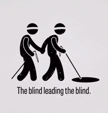 The Blind Leading The Blind GIF - The Blind Leading The Blind GIFs