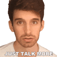 Just Talk More Joey Kidney Sticker - Just Talk More Joey Kidney Communicate More Stickers