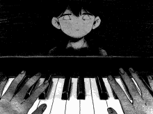 Omori Piano GIF