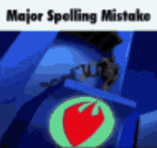 shredder major spelling mistake fixed
