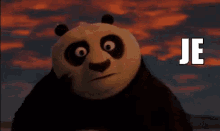 Je Te Vois GIF - Panda Kung Fu Panda GIFs