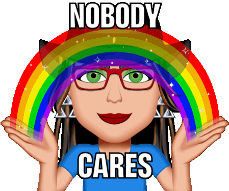 Nobody Cares Pride Sticker - Nobody Cares Pride Cowgirl Stickers