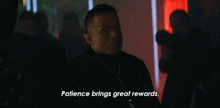 Patience Brings Great Rewards Star Trek Picard GIF - Patience Brings Great Rewards Star Trek Picard Patience Pays Off Handsomely GIFs