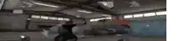 a blurry picture of a person standing in a room with a sword .