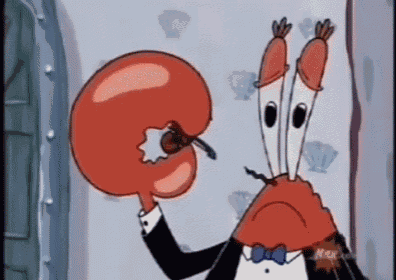 Spongebob Sad Violin Sticker - Spongebob Sad Violin Mr Krabs - Discover &  Share GIFs