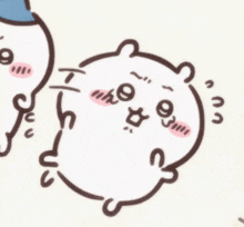 a drawing of a hamster with a hat on