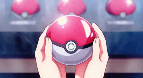 anime pokemon pokeball gif