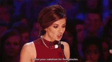 X Factor Cheryl Cole GIF - X Factor Cheryl Cole Shut Your Cake Hole For Five Minutes GIFs