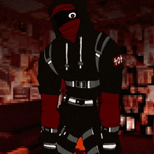 a drawing of a person with the number 404 on their shoulder