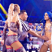 Sasha Banks Smack Down Womens Champion GIF - Sasha Banks Smack Down Womens Champion Carmella GIFs