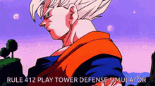 Goku Tower Defense Simulator GIF - Goku Tower Defense Simulator GIFs