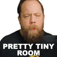 Pretty Tiny Room Ryan Bruce Sticker - Pretty Tiny Room Ryan Bruce Fluff Stickers