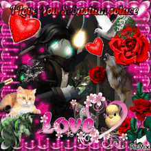 a picture that says i love you sebastian solace on it
