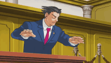 He Couldnt Handle The Truth You Cant Handle The Truth GIF - He Couldnt Handle The Truth You Cant Handle The Truth Ace Attorney GIFs