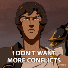 I Don'T Want More Conflicts Brother Heron GIF