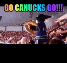 Vancouver Canucks Go Canucks Go GIF - Vancouver Canucks Go Canucks Go Fin The Whale GIFs