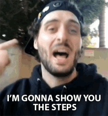 Im Gonna Show You The Steps Blake Webber GIF - Im Gonna Show You The Steps Steps Show GIFs