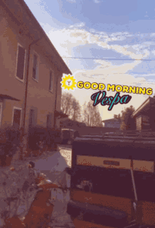 Vespa Good Morning GIF - Vespa Good Morning Sun GIFs