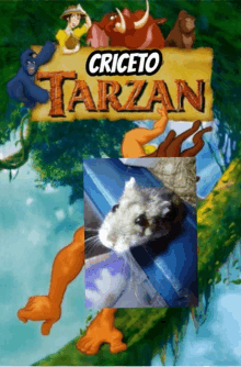 Criceto Tarzan Meme GIF - Criceto Tarzan Meme Il Pollaio GIFs