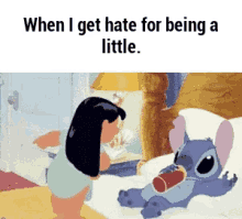 Stitch Little GIF - Stitch Little Hate GIFs