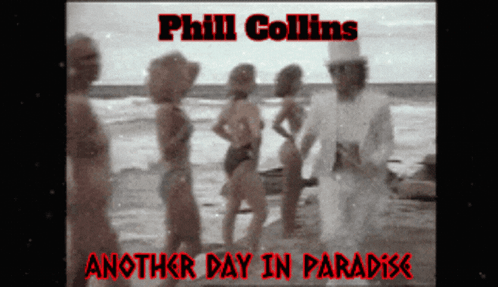 Phil Collins - Another Day In Paradise (Lyrics) 