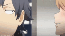 Anime My Youth Romantic Comedy Is Wrong As I Expected GIF - Anime My Youth Romantic Comedy Is Wrong As I Expected Surprised GIFs