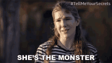 Shes The Monster Emma GIF - Shes The Monster Emma Tell Me Your Secrets GIFs