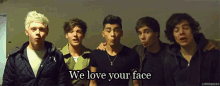We Love You GIF - We Love Your Face 1direction One Direction GIFs