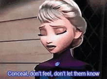 Frozen Dont Feel GIF - Frozen Dont Feel Know GIFs