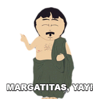 Margaritas Yay Stan Marsh Sticker - Margaritas Yay Stan Marsh South Park Stickers