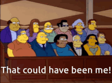 That Could Have Been Me The Simpsons GIF - That Could Have Been Me The Simpsons GIFs