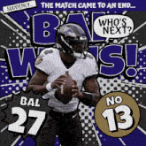 New Orleans Saints (13) Vs. Baltimore Ravens (27) Post Game GIF - Nfl National Football League Football League GIFs
