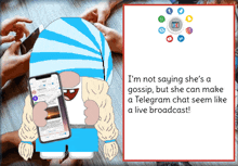 Gnome Social Media GIF - Gnome Social Media Telegram GIFs